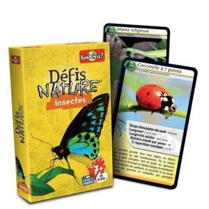 Bioviva Défis Nature - Insectes-French Card Game New Sealed Ages 7+